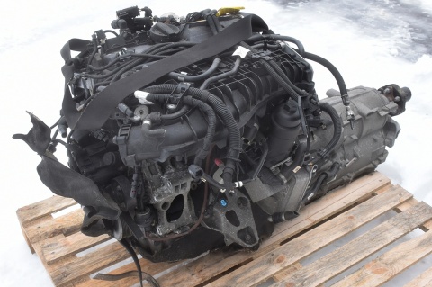 SILNIK KOMPLETNY ZE SKRZYNIĄ BMW 2.0 BENZYNA B48B20A