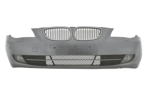 ZDERZAK PRZEDNI PRZÓD BMW 5 E60 E61 LIFT PDC A52/7 SPACEGRAU