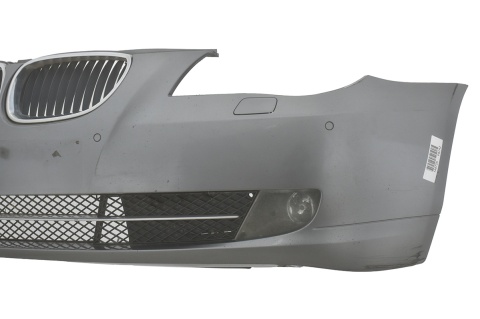 ZDERZAK PRZEDNI PRZÓD BMW 5 E60 E61 LIFT PDC A52/7 SPACEGRAU