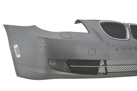 ZDERZAK PRZEDNI PRZÓD BMW 5 E60 E61 LIFT PDC A52/7 SPACEGRAU