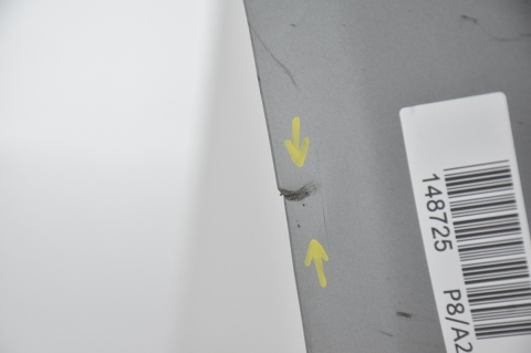 ZDERZAK PRZEDNI PRZÓD BMW 5 E60 E61 LIFT PDC A52/7 SPACEGRAU