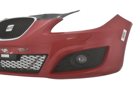 ZDERZAK PRZEDNI PRZÓD SEAT LEON II LIFT SPRYSKIWACZE XENON