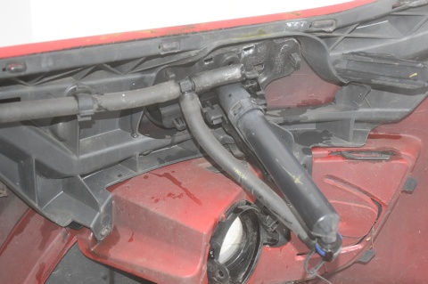 ZDERZAK PRZEDNI PRZÓD SEAT LEON II LIFT SPRYSKIWACZE XENON