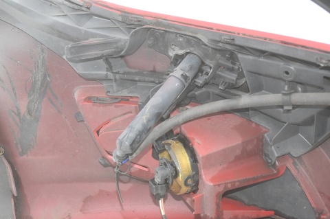 ZDERZAK PRZEDNI PRZÓD SEAT LEON II LIFT SPRYSKIWACZE XENON