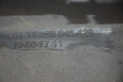 ZDERZAK TYLNY TYŁ BMW 1 E81 E87 M-PAKIET 381