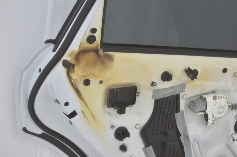 DRZWI TYLNE TYŁ LEWE AUDI Q5 I 8R