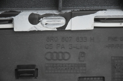 ZDERZAK TYLNY TYŁ AUDI Q5 8R S-LINE PDC