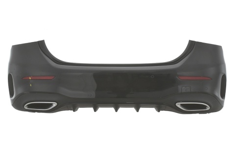 ZDERZAK TYLNY TYŁ MERCEDES A-KLASA W177 AMG SEDAN KOSMOSSCHWARZ