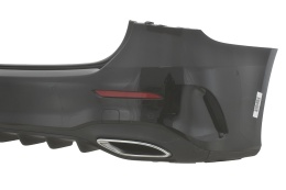 ZDERZAK TYLNY TYŁ MERCEDES A-KLASA W177 AMG SEDAN KOSMOSSCHWARZ