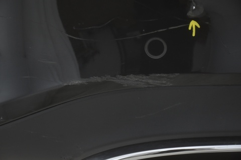 ZDERZAK TYLNY TYŁ MERCEDES A-KLASA W177 AMG SEDAN KOSMOSSCHWARZ