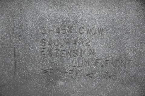 DOKŁADKA SPOILER ZDERZAKA PRZÓD DÓŁ MITSUBISHI OUTLANDER II