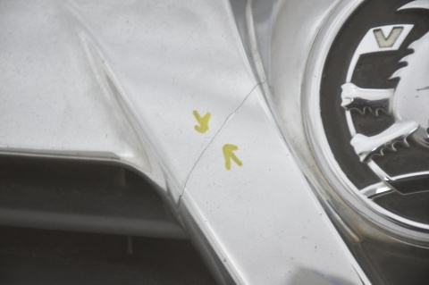 GRILL ATRAPA CHŁODNICY OPEL ZAFIRA B II