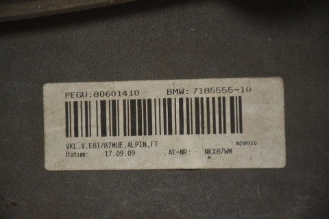 ZDERZAK PRZEDNI PRZÓD BMW 1 E87 E81 LIFT A51/5