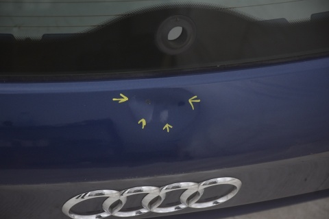 KLAPA TYLNA TYŁ AUDI A3 III 8V SPORTBACK