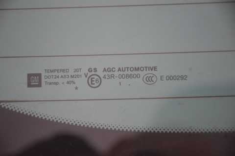 KLAPA TYLNA TYŁ OPEL ZAFIRA C III