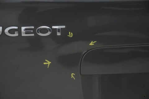 KLAPA TYLNA TYŁ PEUGEOT 5008 I KTPD
