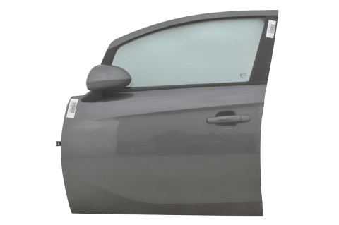 DRZWI PRZEDNIE PRZÓD LEWE OPEL CORSA E 5D Z195