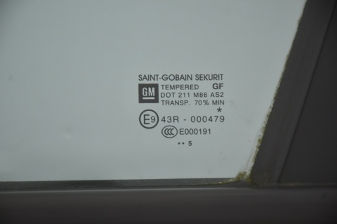 DRZWI PRZEDNIE PRZÓD LEWE OPEL CORSA E 5D Z195