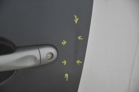 DRZWI PRZEDNIE PRZÓD LEWE RENAULT MEGANE III CABRIO TEB66