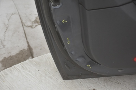 DRZWI PRZEDNIE PRZÓD LEWE RENAULT MEGANE III CABRIO TEB66