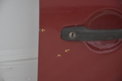 DRZWI TYLNE TYŁ PRAWE CITROEN JUMPY EXPERT II KJF