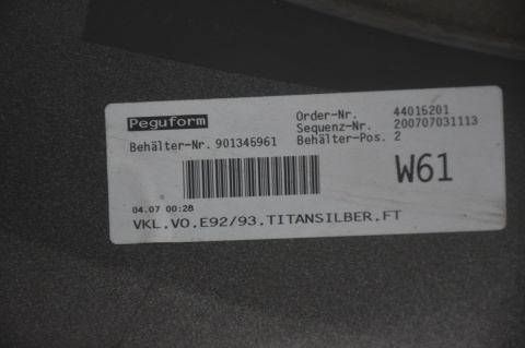 ZDERZAK PRZEDNI PRZÓD BMW 3 E92 E93 COUPE CABRIO PDC