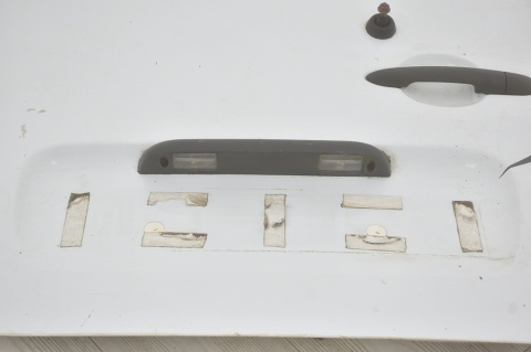 DRZWI TYLNE TYŁ LEWE RENAULT KANGOO II 0389