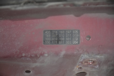 MASKA POKRYWA SILNIKA MERCEDES A W169 579