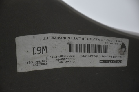 ZDERZAK PRZEDNI PRZÓD BMW 3 E92 E93 COUPE CABRIO PDC