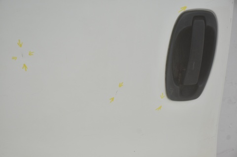 DRZWI TYLNE TYŁ PRAWE BOCZNE OPEL COMBO III D FIAT DOBLO II