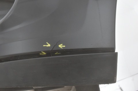 ZDERZAK PRZEDNI PRZÓD RENAULT SCENIC III NV676