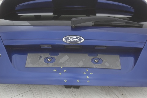 KLAPA TYLNA TYŁ FORD FIESTA MK7 ST 3D