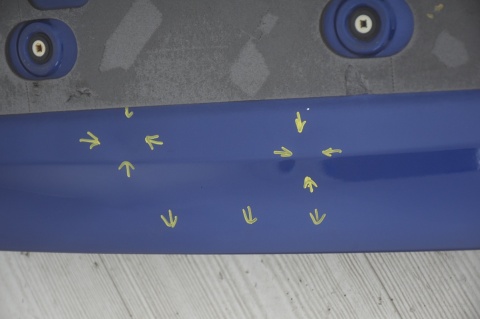 KLAPA TYLNA TYŁ FORD FIESTA MK7 ST 3D