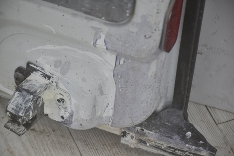 DRZWI TYLNE TYŁ PRAWE RENAULT KANGOO II