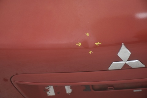 KLAPA TYLNA TYŁ MITSUBISHI LANCER VIII 8 HB