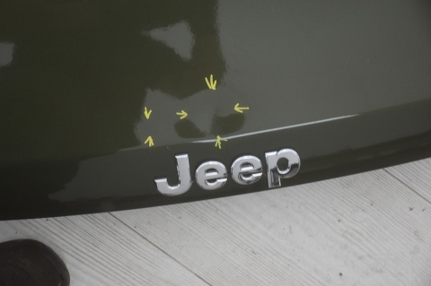 MASKA POKRYWA SILNIKA JEEP PATRIOT