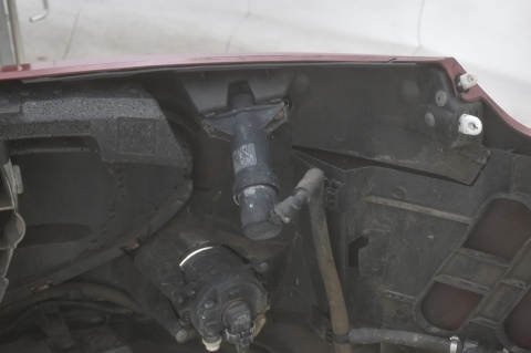 ZDERZAK PRZEDNI PEUGEOT 407 COUPE PDC SPRYSKIWACZE KJCD