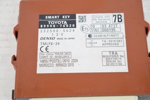 MODUŁ KEYLES TOYOTA 8999076020