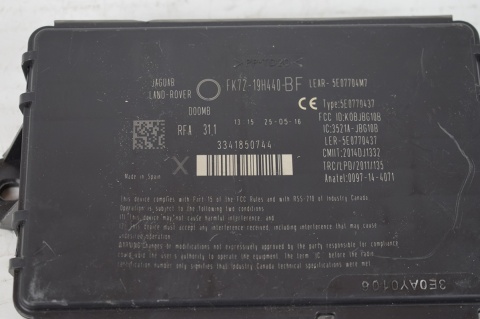 MODUŁ KEYLESS JAGUAR LAND ROVER FK7219H440BF