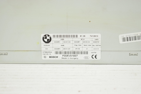 MODUŁ STEROWNIK TYLNEJ KLAPY BMW 7412610