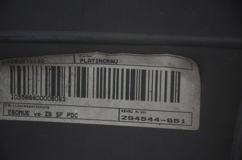 ZDERZAK PRZEDNI PRZÓD BMW 5 E60 E61 LIFT PDC XENON A68/7