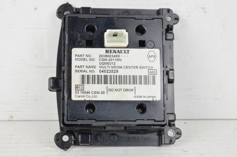 PANEL STEROWANIA NAWIGACJI RENAULT LAGUNA III 253B00345R