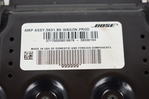 WZMACNIACZ BOSE AUDI A4 B7 5631.B6 WAGON