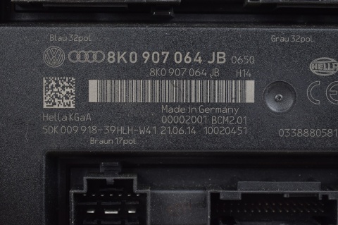 MODUŁ KOMFORTU BCM2 AUDI 8K0907064JB