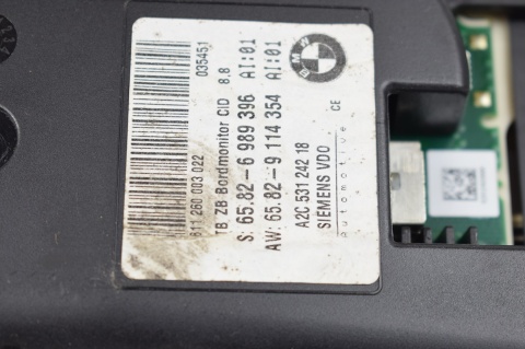 MONITOR WYŚWIETLACZ NAWIGACJA BMW E60 E90 6989396