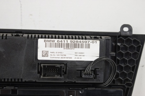 PANEL KLIMATYZACJI NAWIEWU BMW X3 F25 9248265