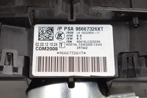 PRZEŁĄCZNIK ZESPOLONY CITROEN PEUGEOT 96667326XT