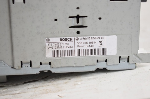 RADIO CD VW GOLF PASSAT JETTA 3C8035195H