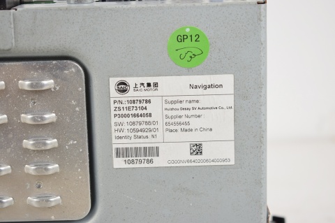 RADIO NAWIGACJA WYŚWIETLACZ ZESTAW MG ZS 654556455