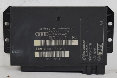 MODUŁ KOMFORTU AUDI A4 B6 B7 8E0959433BM